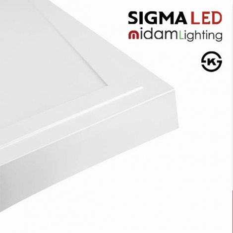 엣지형 LED 슬림 직하 면조명(무타공) 40W (450*450*27) 